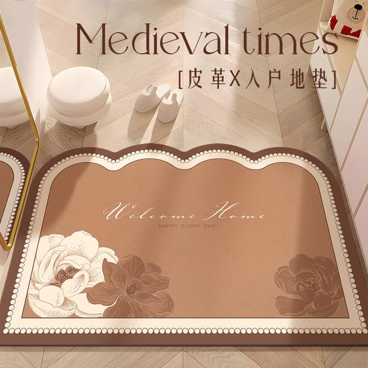 2025新款高级感进门地垫入户门垫可擦免洗玄关脚垫可裁剪家用地毯