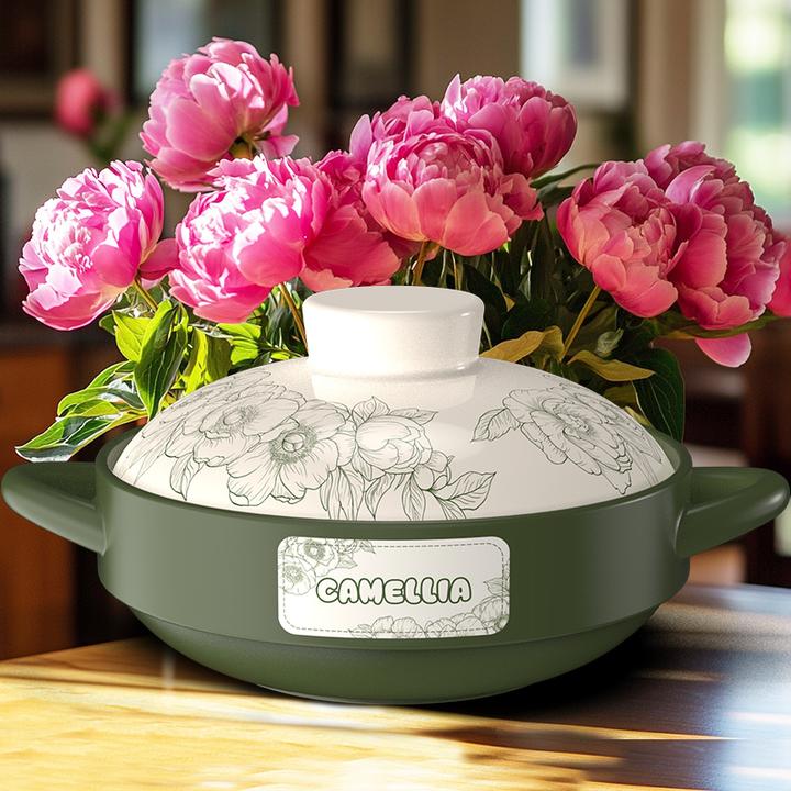 【绿色好心情】康舒砂锅陶瓷煲明火电陶炉明火干烧煲炒菜炖肉啫啫煲