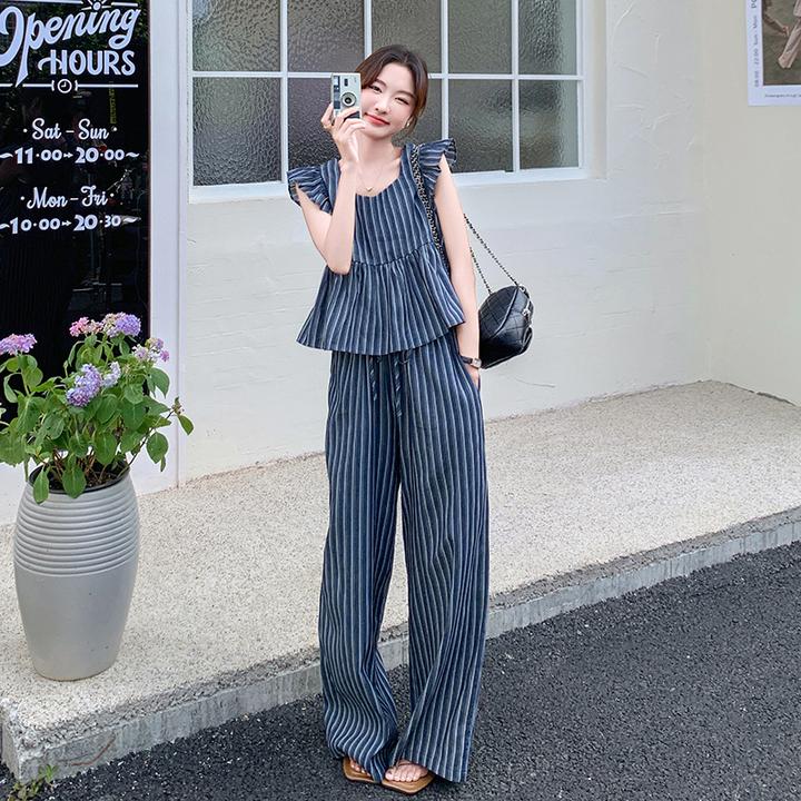 网红时尚套装女款爆款2025新款洋气衣服两件套时髦气质高级感女装