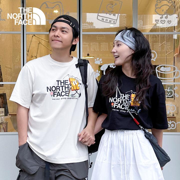 北面男女同款纯棉短袖T恤运动户外休闲透气新款TheNorthFace|8GZ8
