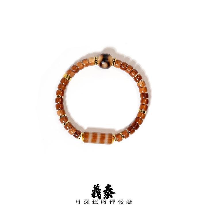 【印象吉祥】坛城三gui人手链（多样性发其一）