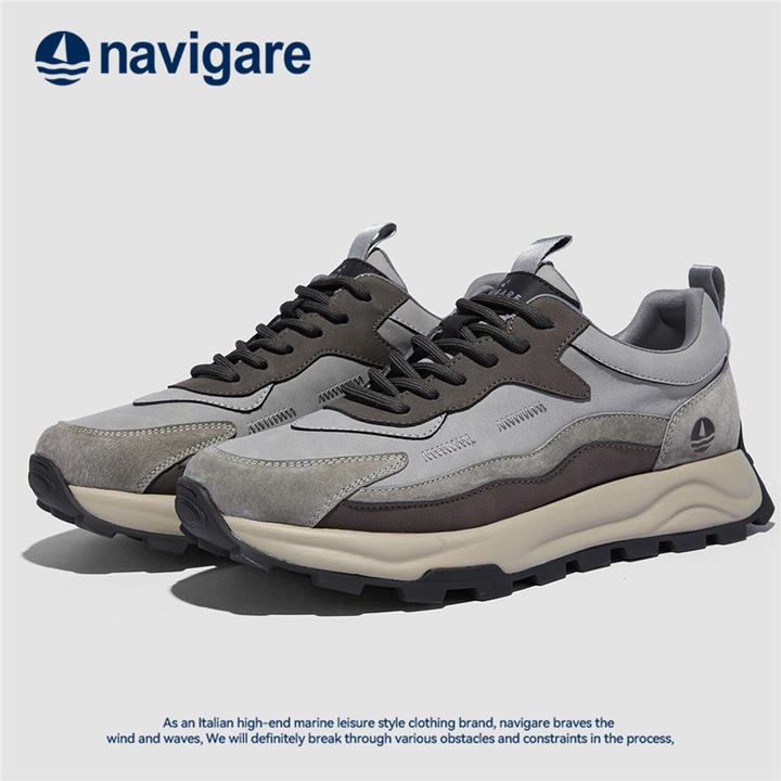 Navigare/纳维凯尔秋季新款百搭2025今年流行鞋子运动鞋男鞋子