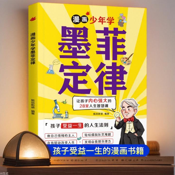 孩子爱读的墨菲定律漫画版少年读经典儿童认知提高情商课外书籍