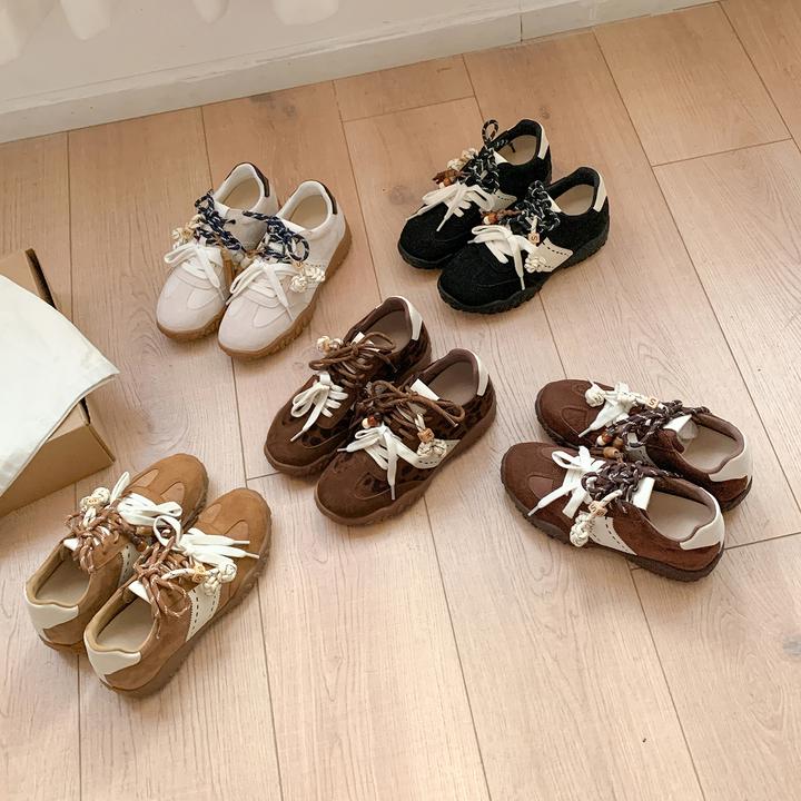 8cm内增高德训鞋美拉德鸳鸯鞋带运动休闲鞋秋冬升级小个子阿甘鞋