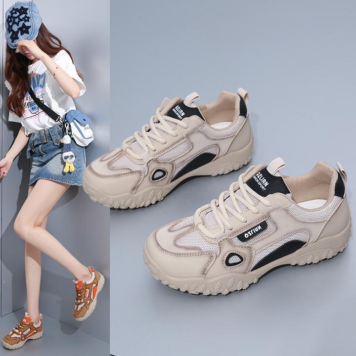 小白鞋女2025春夏季新款百搭韩版ins学生增高厚底运动板鞋休闲鞋