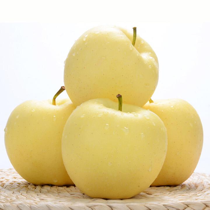 【自然搭档】山东奶油富士黄苹果4.5斤当季新鲜水果 香甜可口tz