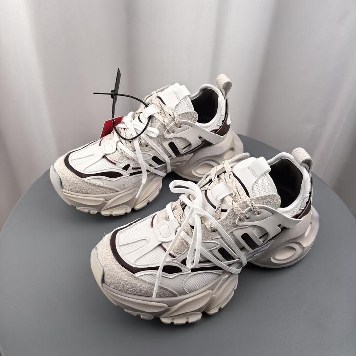 SGIRLTWTW厚底潮酷老爹鞋女2026新款百搭增高老爹鞋女厚底增高