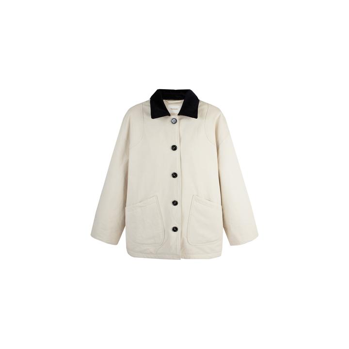 【星宇】3435冬季新款90鸭绒高货长绒韩系棉撞色翻领羽绒服外套CY