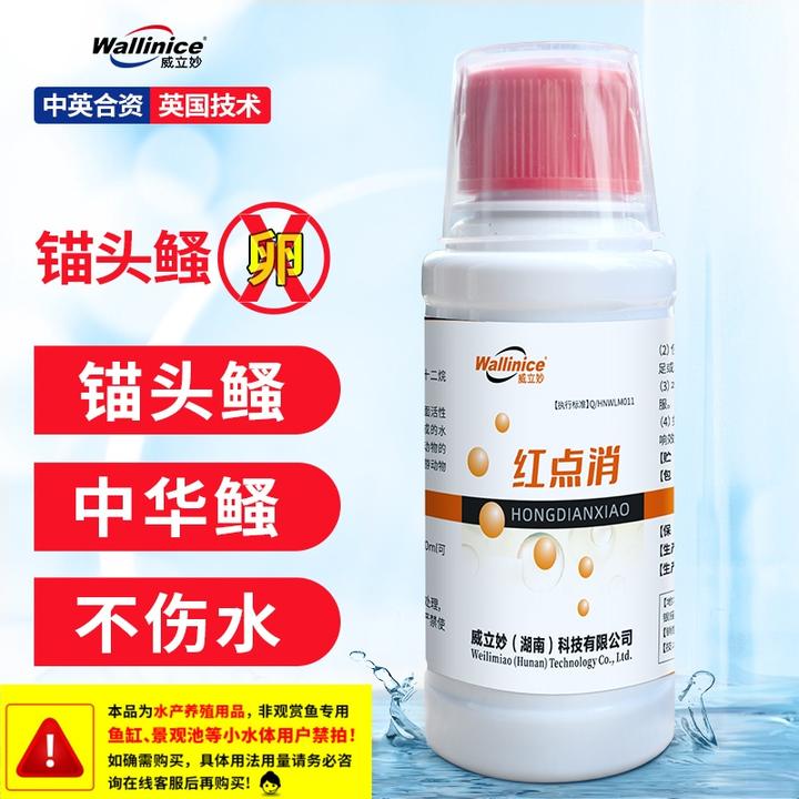 红点消锚头鳋中华鳋鱼虱鱼身上红点水产养殖专用敌百虫源头工厂