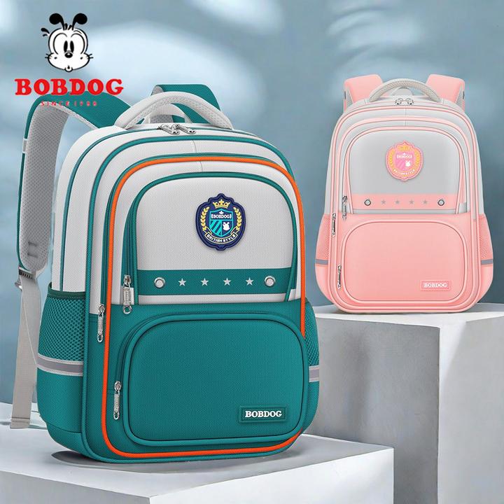 巴布豆书包小学男女一年级3-4-62轻便护脊减负大容量儿童百搭书包