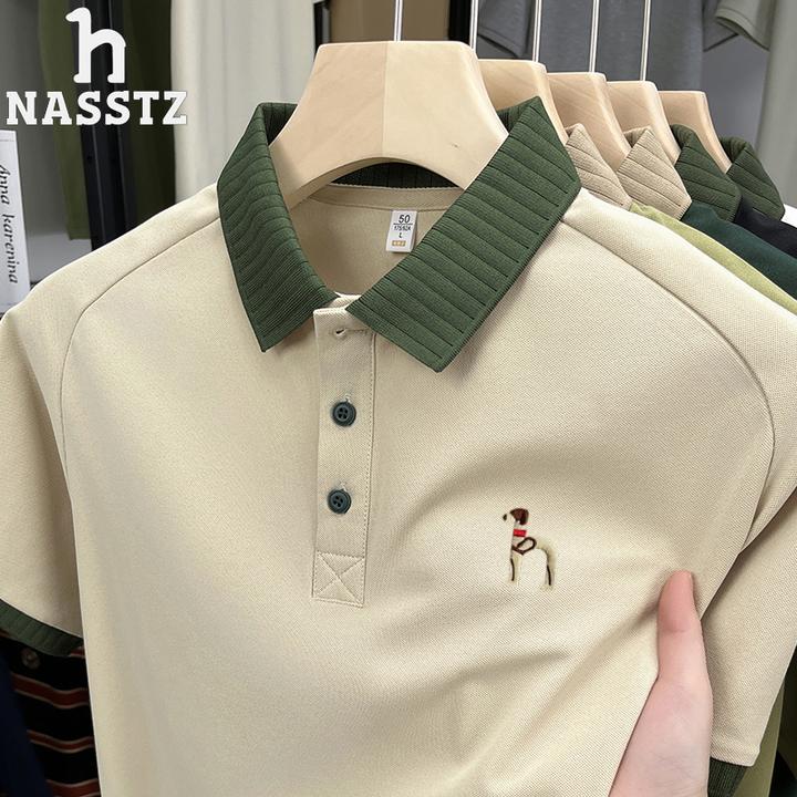 NASSTZ【商场撤柜】 男士时尚短袖polo衫夏季新款半袖翻领t恤上衣潮