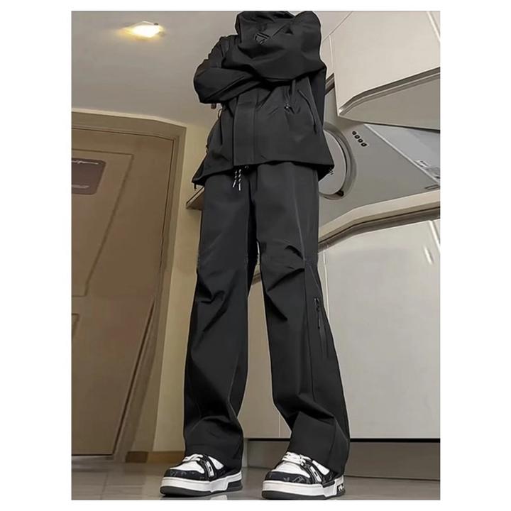 三防级防水冲锋裤男夏季薄款户外速干登山裤子美式机能工装裤男款