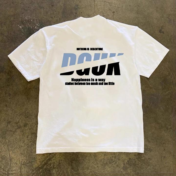 【BFriends】美式高街创意字母夏季印花T恤男爆款小众设计感纯棉