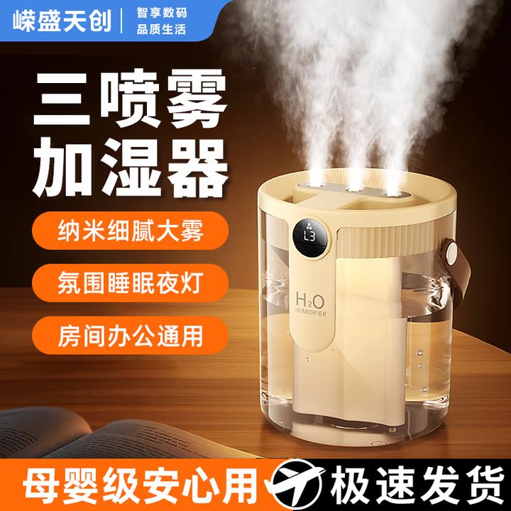 嵘盛天创小型家用大容量喷雾静音加湿器办公室卧室孕妇婴儿大雾量