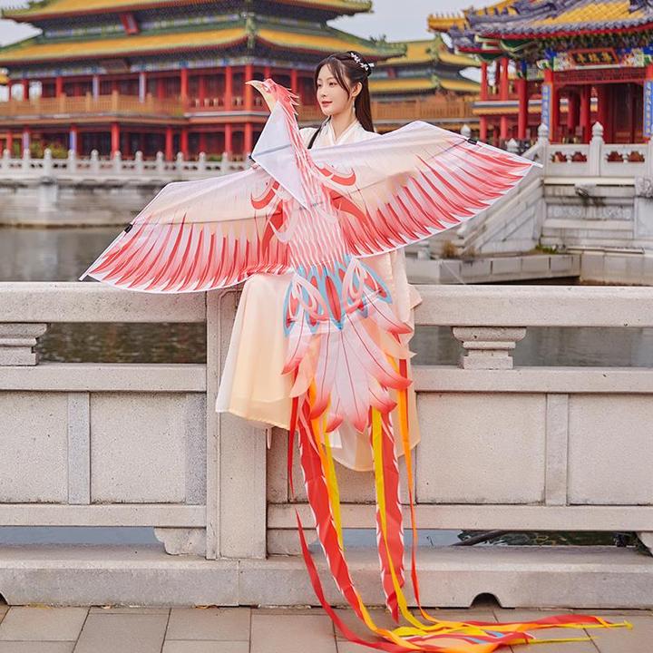 麦元凤凰风筝大人专用2025年新款微风易飞网红中国风国潮高档风筝