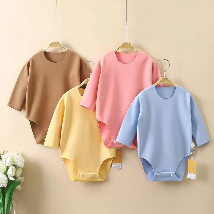 NL婴儿德绒保暖哈衣春秋冬季面料儿童爬服新生儿宝宝包屁护肚连体