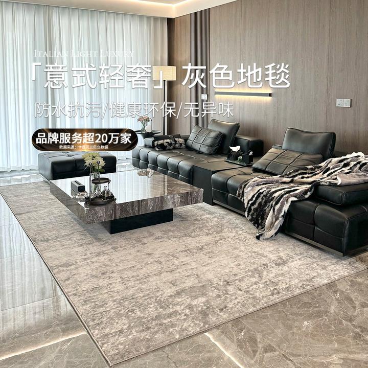 卡提克兰意式轻奢风客厅地毯沙发茶几垫现代简约高级卧室2025新款