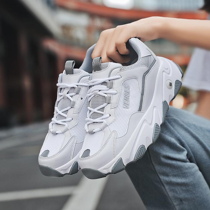 梦操平底鞋透气跳操鞋佳操运动鞋妈妈鞋学生休闲女鞋老爹鞋百搭