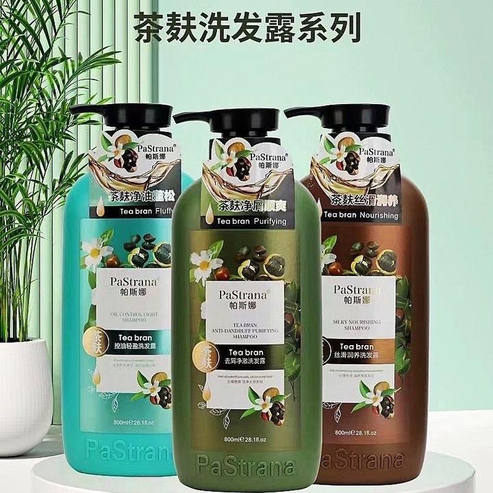 茶麸洗发露控油去屑轻盈顺滑滋养植萃香氛净澈顺爽洗发乳