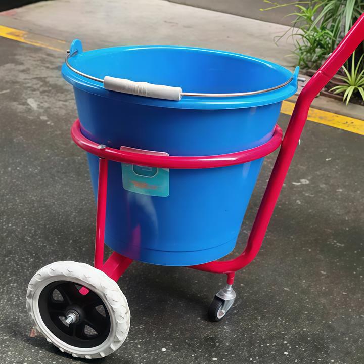 家用倒水车农村手拉式垃圾脏水车便携式农用小推车手推式装水车子