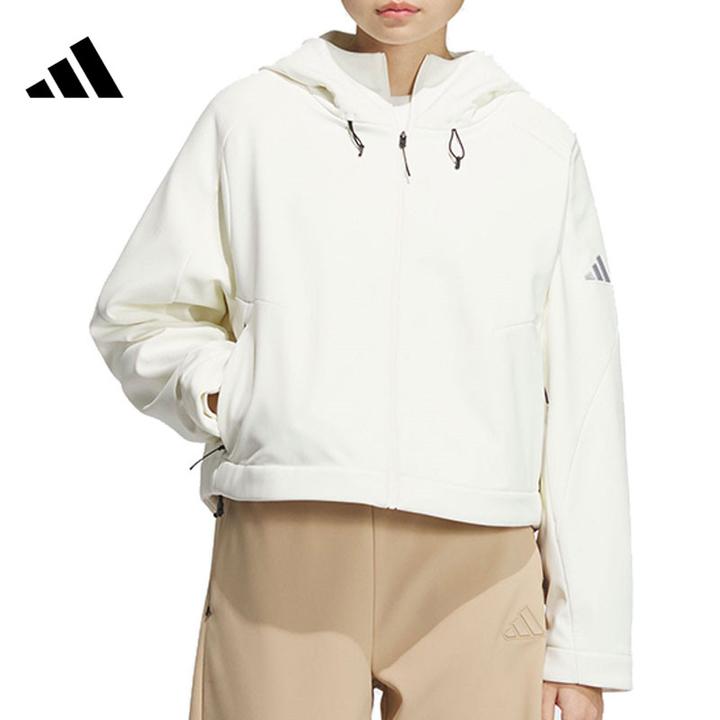 adidas阿迪达斯女子MT BONDED JKT梭织连帽外套JM8858
