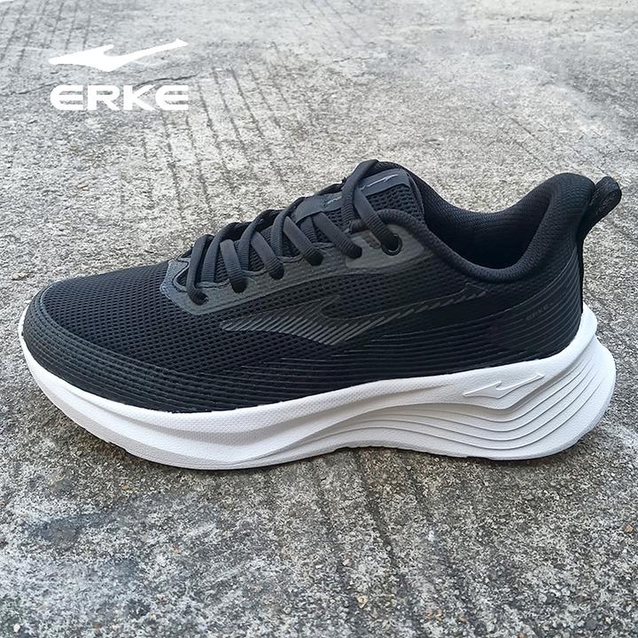 erke/鸿星尔克透气网面男款跑步轻便运动鞋男款男士通勤减震舒适
