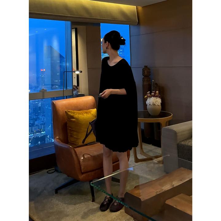 紫紫   娃娃裙   天丝吊里减龄三季连衣裙ZD04LZHJ959