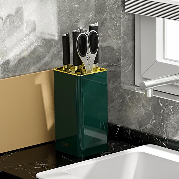 刀座刀具架轻奢收纳架放刀架厨房新款菜刀台面款置物架家用刀架子