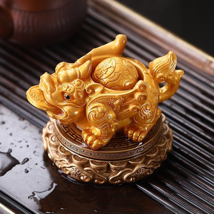 金蟾茶宠精品变色可养貔貅茶道用品茶桌台茶玩三足蟾蜍摆件大茶玩