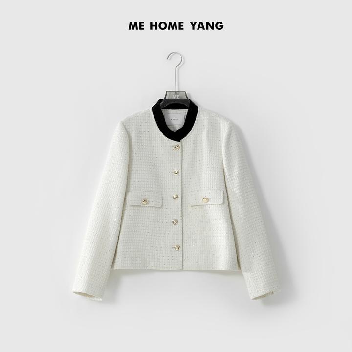 ME【华尔兹小香】复古千金风时尚显瘦百搭高级感小香风外套MESS0253