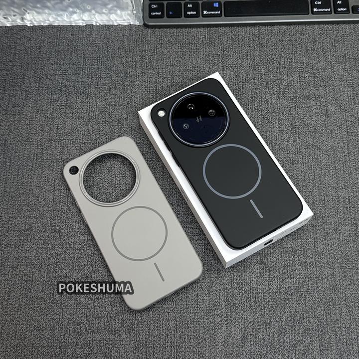 细磁吸圈磨砂肤感简约适用oppofindx9pro/x8ultra简约硬手机壳