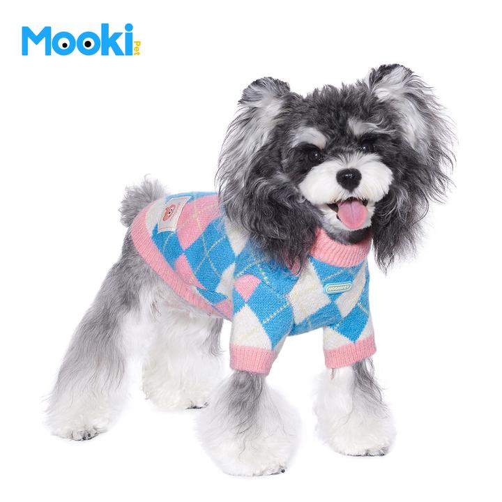 mookipet小狗衣服2025新款宠物狗狗毛衣冬季比熊雪纳瑞小型犬衣服