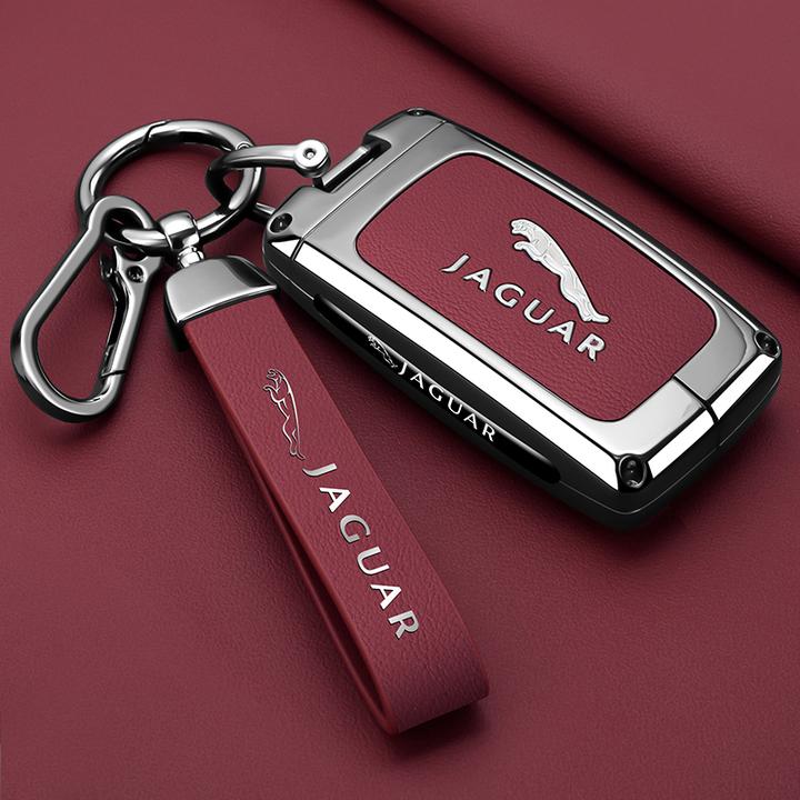 捷豹xfl钥匙套xel高档fpace改装xjl全包内饰品ftype热销车用壳扣