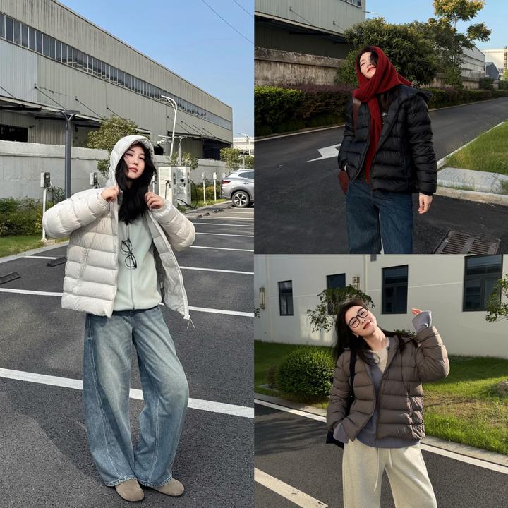 今婷【小通勤】排骨羽绒服女款爆款2025新款正品冬季百搭-M25404301