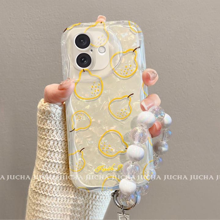线条雪梨适用苹果16promax手机壳网红爆款VIVO防摔OPPO小米15pro