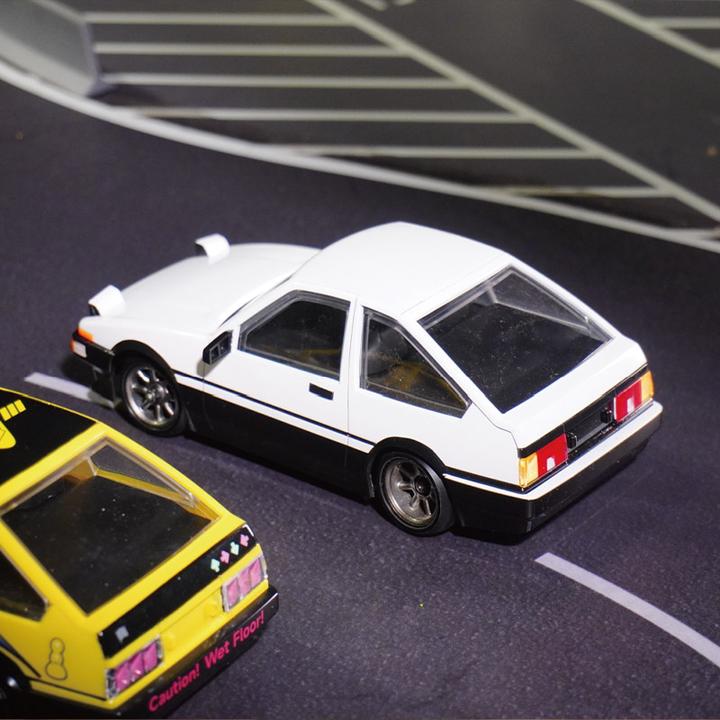 BMHOBBYBMRX-FLD-AE86蚊车玩具1/28后驱漂移竞速车RC遥控模型车
