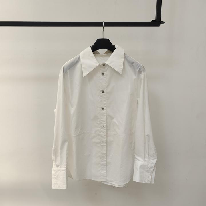 【麦丝】休闲百搭宽松显瘦长袖单排扣衬衫 MSY-6568S