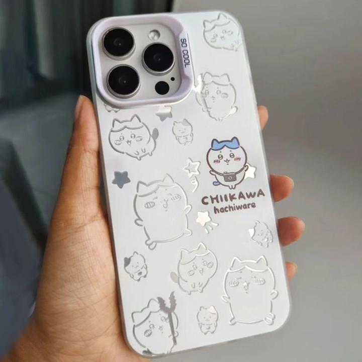 EXMX快乐小八15适用13苹果14promax手机壳16防摔苹果11ins12可爱8