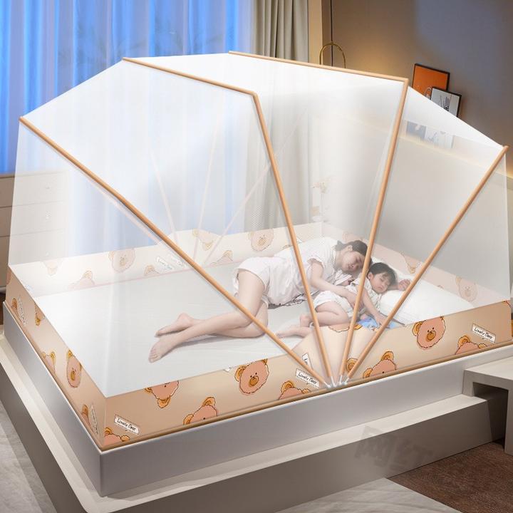 新款蚊帐折叠夏季上下铺宿舍上铺2025防蚊简约文帐免安装网红蚊帐