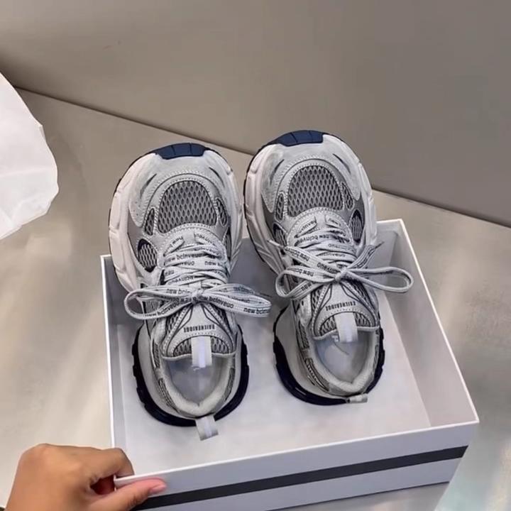 赵露思同款老爹鞋女2025秋季新款厚底增高时尚系带款洋气休闲女鞋