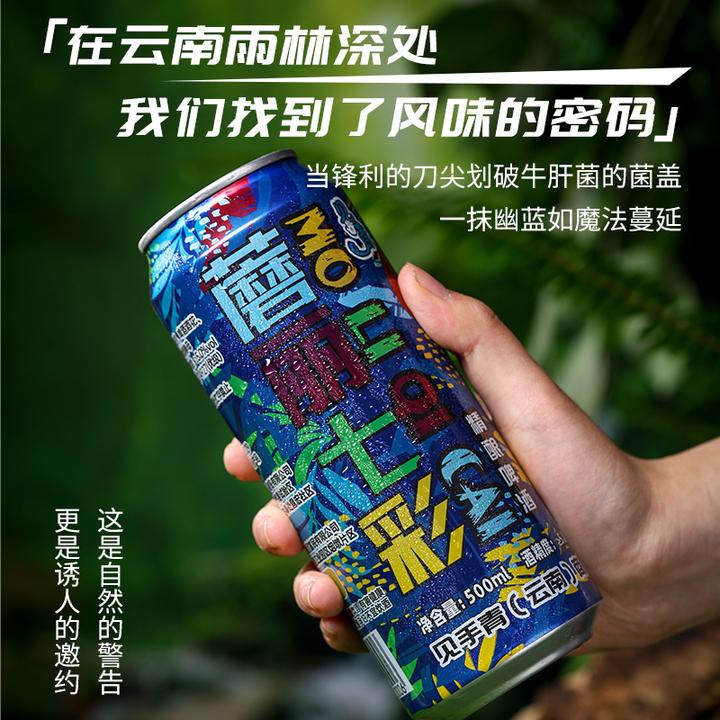 【力荐】魔丽七彩牛肝菌精酿啤酒云南菌菇啤酒见手青的啤酒