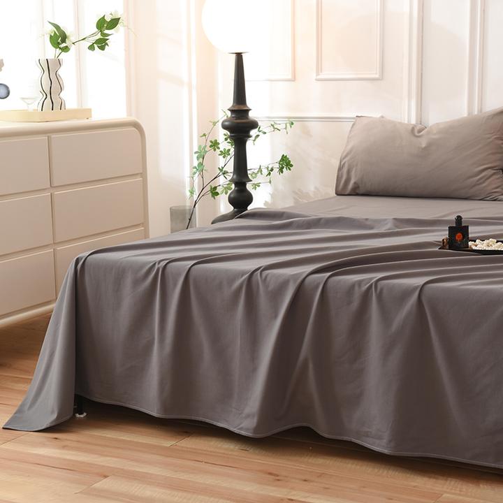 2025新款A类纯色加厚磨毛保暖三件套冬季家用柔软舒适被套床单