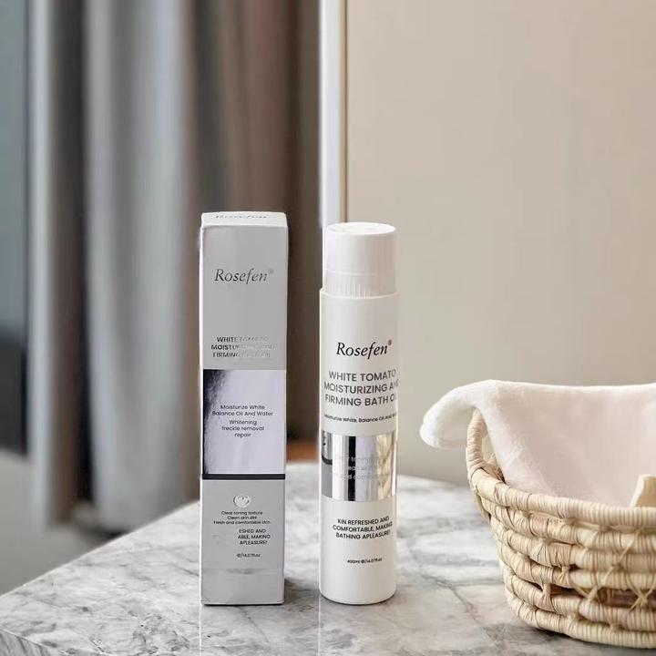 加拿大进口ROSEFEN白番茄滋润紧致沐浴油舒缓保湿提亮肤沐浴露