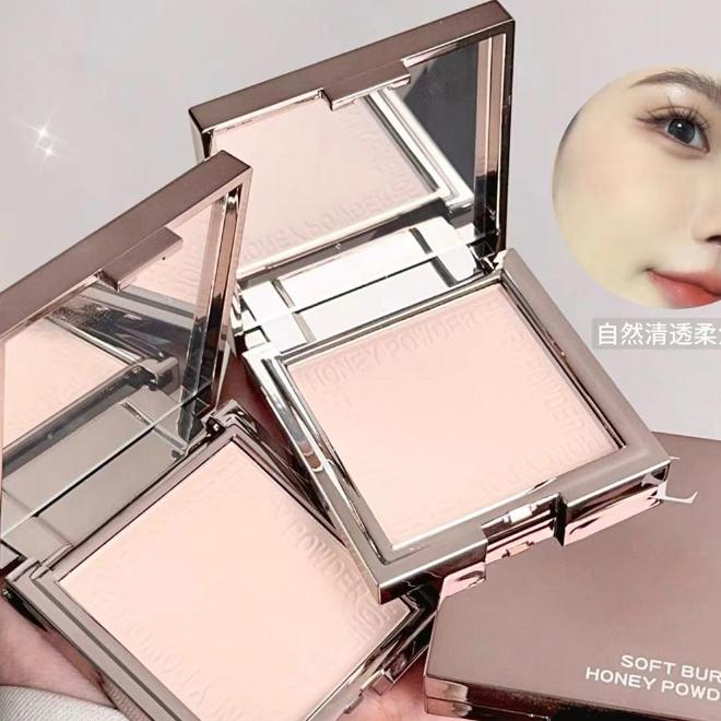 【热卖新色】小银块柔焦蜜粉饼控油定妆干湿感光粉饼持久遮瑕散粉