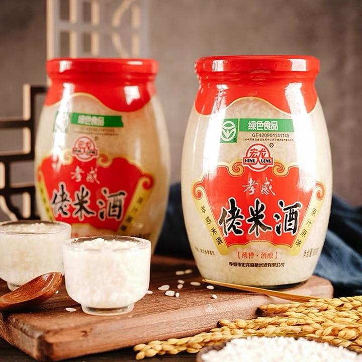 孝感米酒湖北特产绿色健康正宗糯米发酵甜酒酿女生营养醪糟