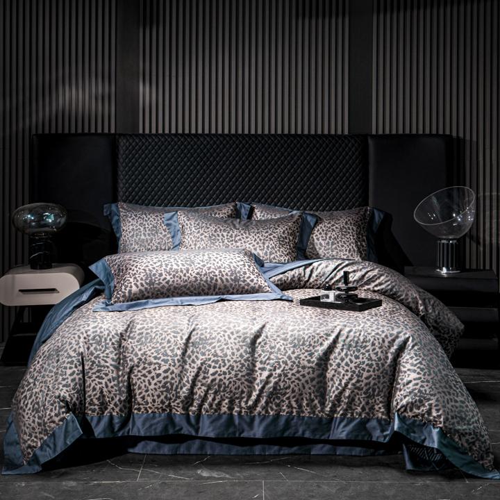 魅语系列  高端色织提花床盖款四件套 高级轻奢床品