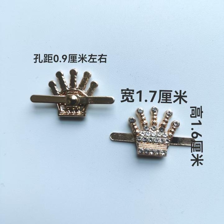 鞋子金属水钻鞋花鞋面装饰配件女鞋饰品鞋扣鞋上搭扣可拆卸鞋配饰