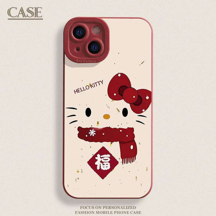 新春KT适用iPhone16ProMax手机壳15苹果14软13瞳影12磨砂11xsxr