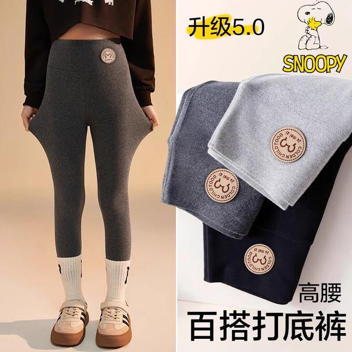 2025三岁儿童打底裤新款冬季女童加绒加厚裤子外穿百搭休闲打底裤