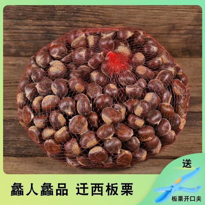 2025新鲜下树正宗迁西板栗3斤装大果糖炒板栗生吃